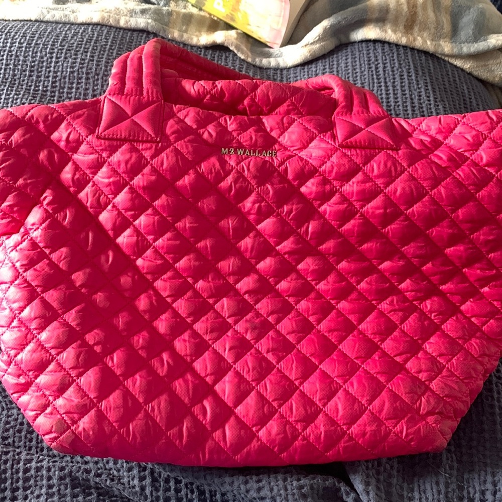 Hott pink MZ Wallace tote!!